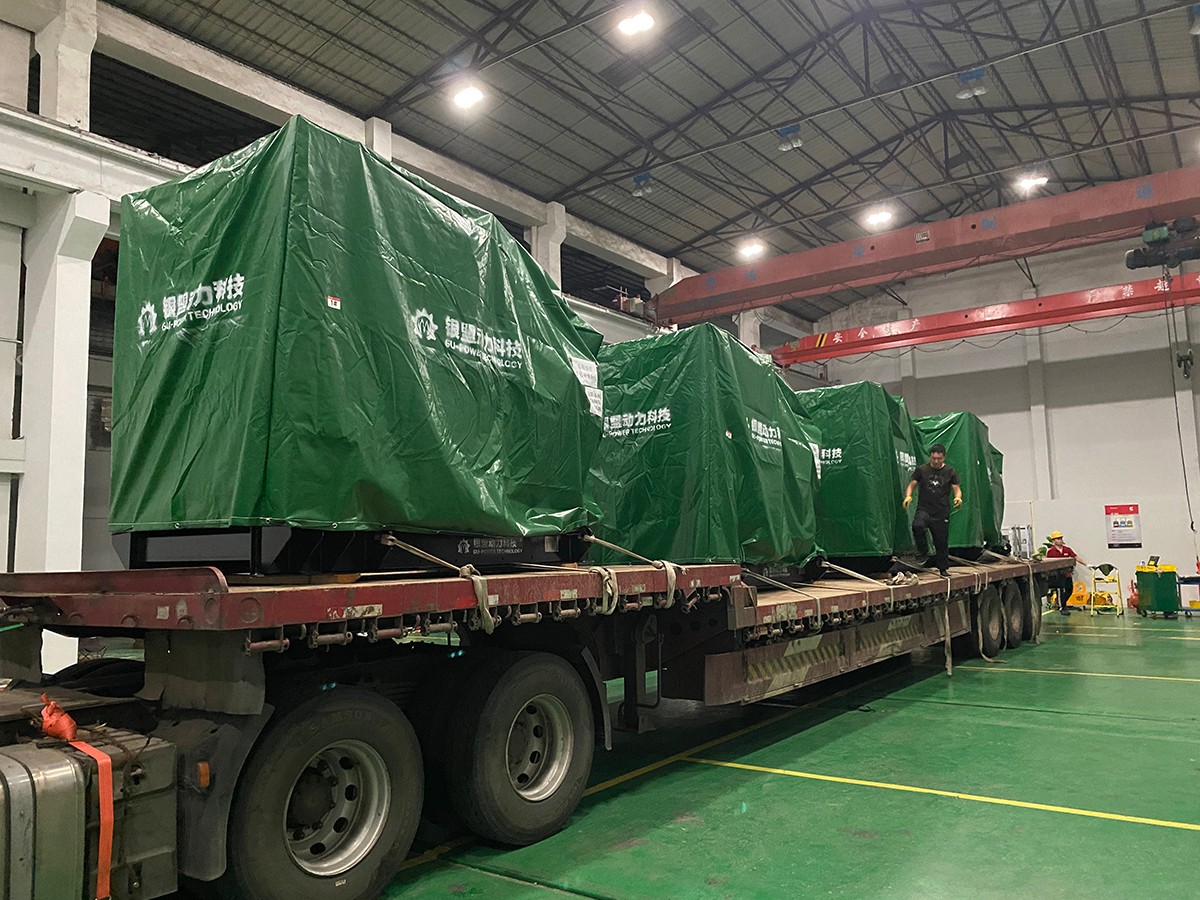 Four sets of 1045KW Engine Power Assembly have been shipped to Russian customer in August, 2021.