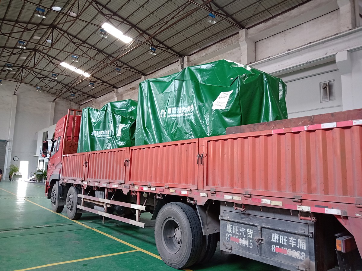 Two sets of 1045KW Engine Power Assembly have been shipped to Russian customer in October, 2021.