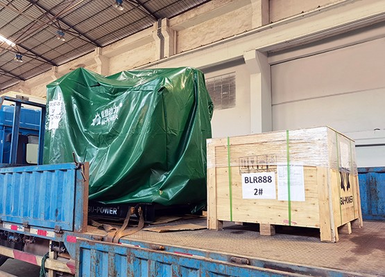 In March, 2023,One unit GUP-19E525P (Rated Power: 386KW) Engine Power Assembly and the Engine Spare Parts have delivered.