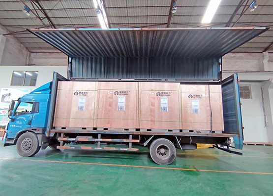In July, 2023.,Seven sets KTA38-G5 engine radiators were delivered.