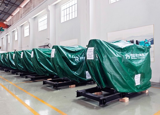 Eight Units Engine Power System and a Batch of Spare Parts Have Delivered In June, 2025