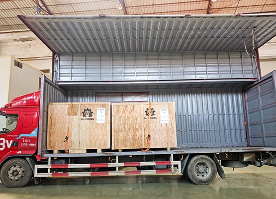 Two Units of GUP-30E1050C Diesel Engine Were Successfully Delivered In March, 2026