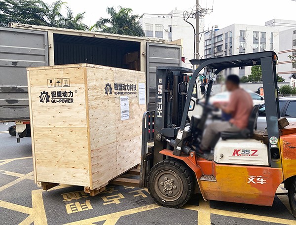 One unit Diesel Engine Assembly with the model number GUP-19E525C (Rated Power: 392KW) have delivered in May, 2024